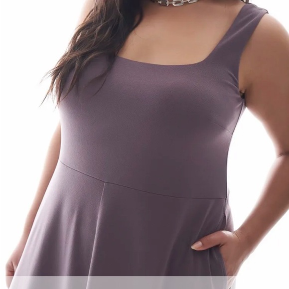 NWT additionelle 4x sleeveless midi dress - Picture 4 of 12